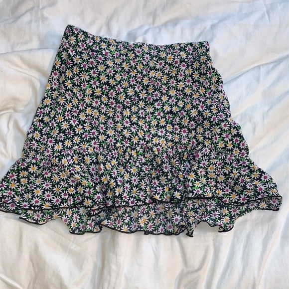 Zara floral miniskirt size small - Picture 1 of 6